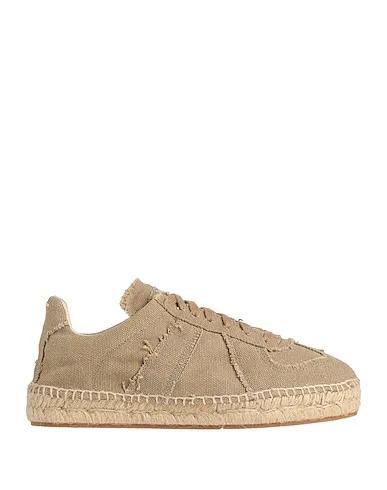 Khaki Canvas Espadrilles