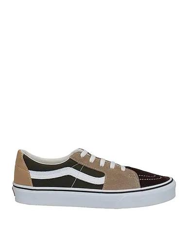 Khaki Canvas Sneakers