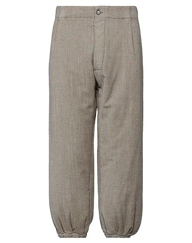 Khaki Flannel Casual pants