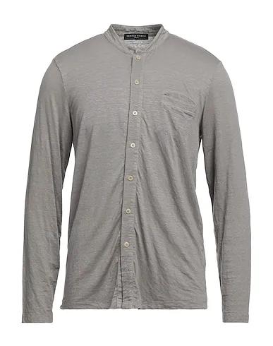 Khaki Jersey Linen shirt