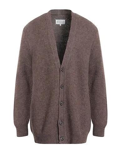 Khaki Knitted Cardigan