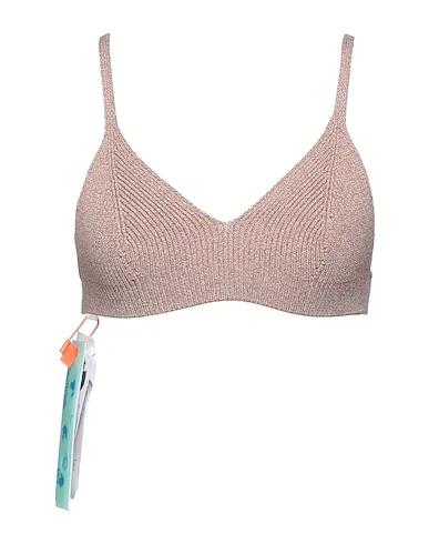 Khaki Knitted Crop top