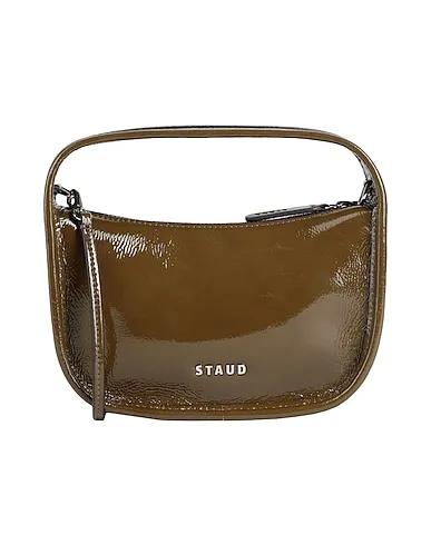 Khaki Leather Handbag VENICE CONVRTBL CROSSBODY