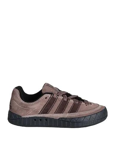 Khaki Leather Sneakers ADIMATIC W
