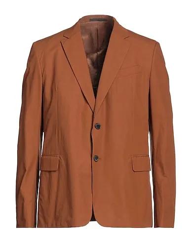 Khaki Plain weave Blazer