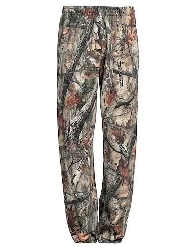 Khaki Sweatshirt Casual pants