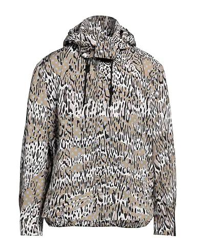 Khaki Techno fabric Jacket