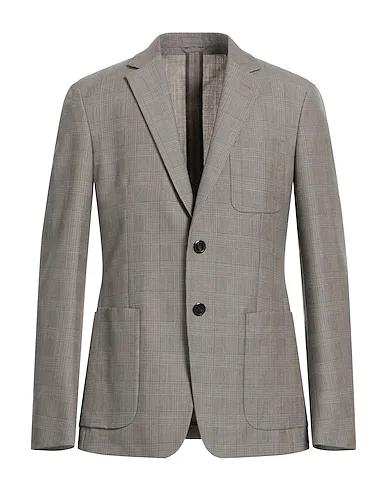 Khaki Tweed Blazer