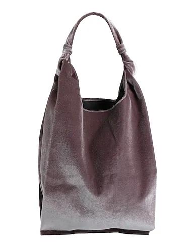 Khaki Velvet Handbag