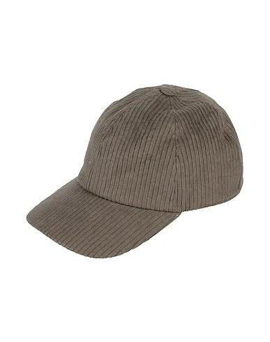 Khaki Velvet Hat