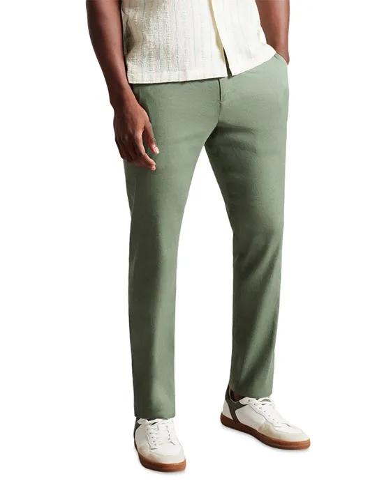KIMMEL Linen Blend Regular Fit Pants 