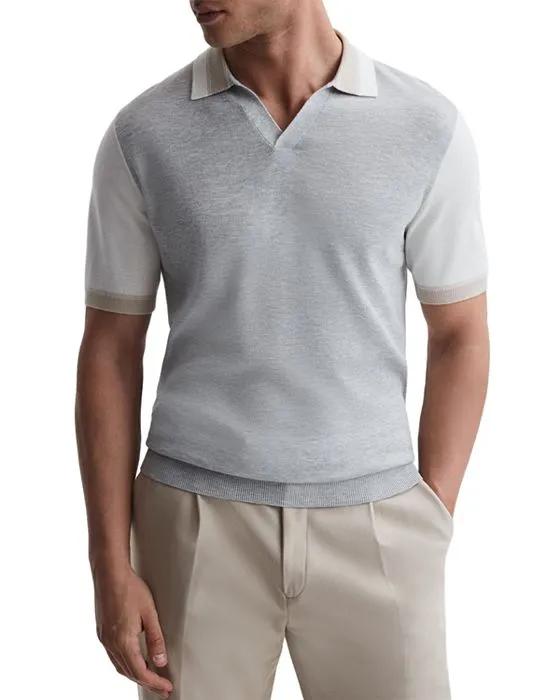 Kingsford Short Sleeved Open Collar Polo Shirt  