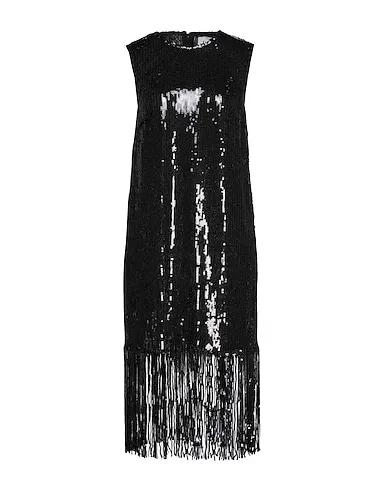 L' AUTRE CHOSE | Black Women‘s Midi Dress