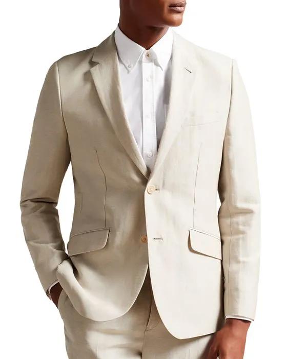 Lance Linen Blend Slim Fit Sport Coat