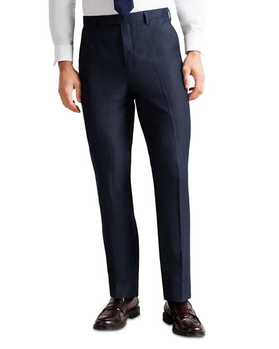 Lance Slim Fit Wool Linen Trousers