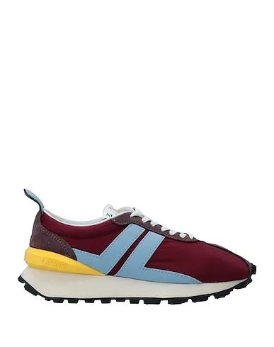 LANVIN | Burgundy Men‘s Sneakers