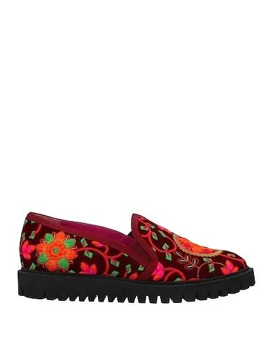 LE BABE | Burgundy Women‘s Loafers