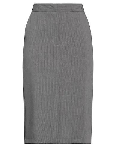 Lead Plain weave Midi skirt