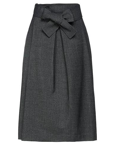 Lead Plain weave Midi skirt