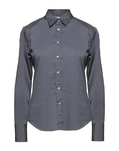 Lead Plain weave Solid color shirts & blouses