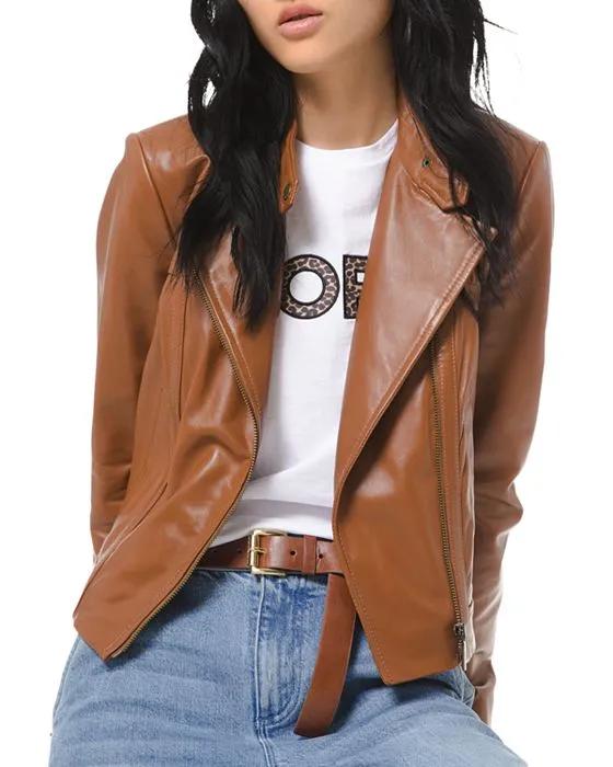 Leather Moto Jacket