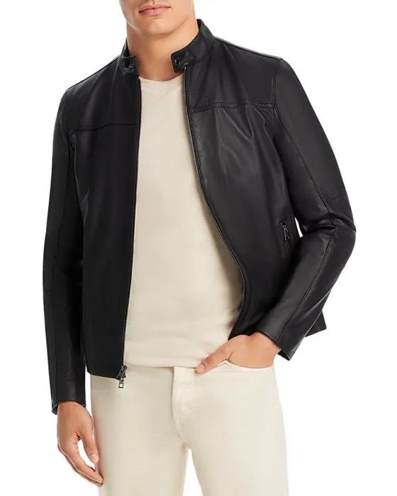 Leather Racer Jacket 