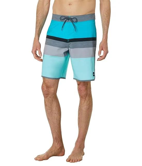 Lennox Scallop 19" Boardshorts