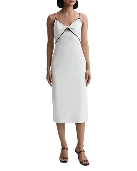 Leona Strappy Midi Dress