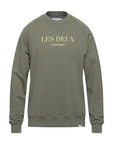 LES DEUX | Military green Men‘s Sweatshirt
