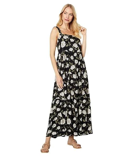 Libbie Sustainable Moonlight Bloom Tank Maxi Dress