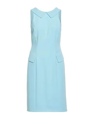 Light blue Crêpe Midi dress