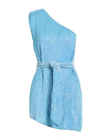 Light blue Crêpe Short dress