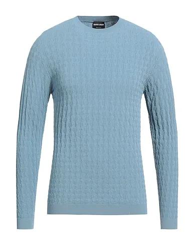 Light blue Knitted Sweater
