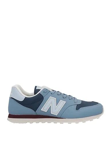 Light blue Leather Sneakers