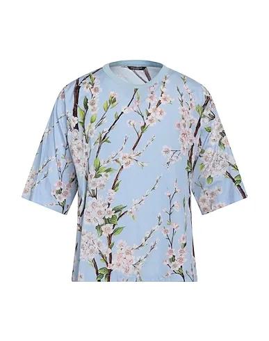 Light blue Poplin T-shirt