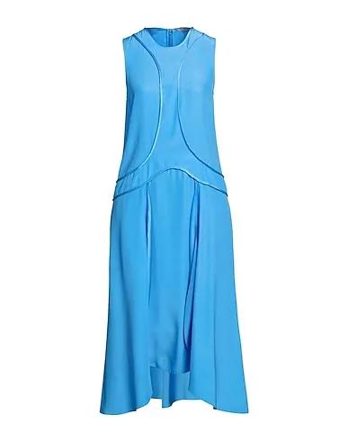Light blue Satin Elegant dress