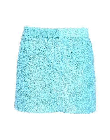 Light blue Tweed Mini skirt