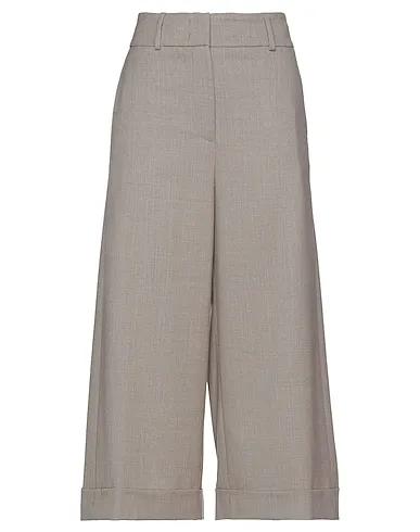 Light brown Cool wool Cropped pants & culottes