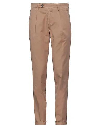 Light brown Jacquard Casual pants