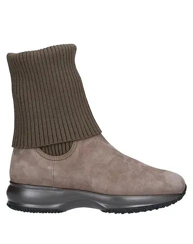 Light brown Knitted Ankle boot