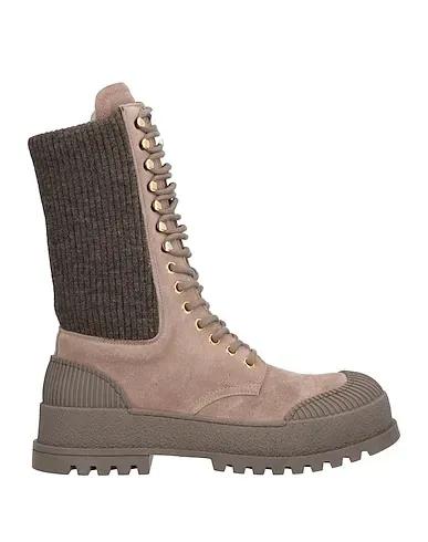 Light brown Knitted Ankle boot