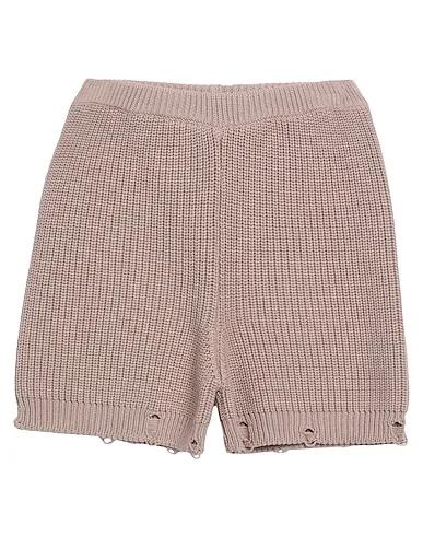 Light brown Knitted Shorts & Bermuda