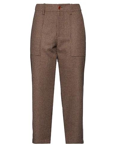 Light brown Tweed Casual pants
