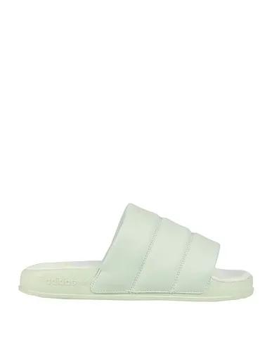 Light green ADILETTE ESSENTIAL shoes
