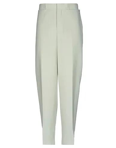 Light green Flannel Casual pants