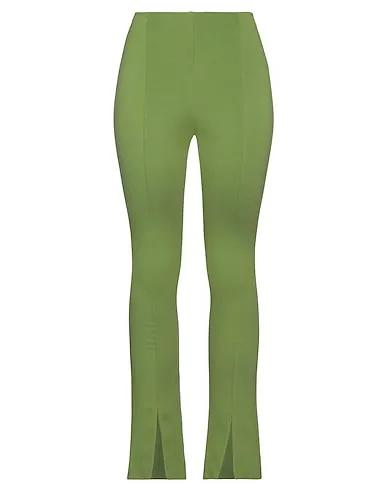 Light green Jersey Casual pants