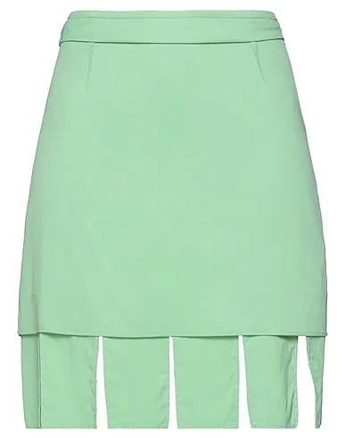 Light green Jersey Mini skirt