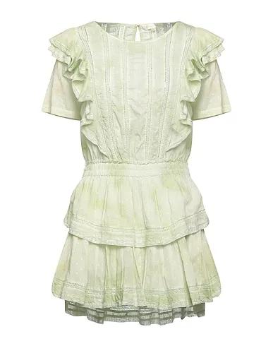 Light green Lace Short dress