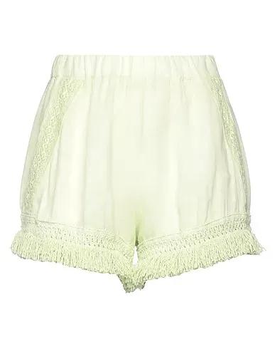 Light green Lace Shorts & Bermuda