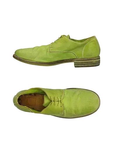 Light green Laced shoes